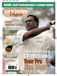 African American Golfer&#39;s Digest Magazine