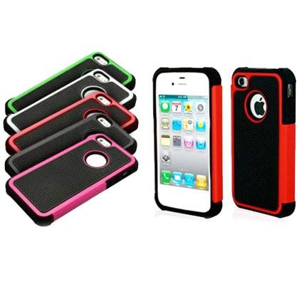 Armor Hybrid Case for iPhone 4 / Pink