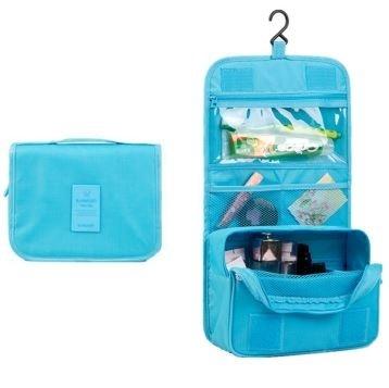 Waterproof Travel Toiletry Bag - Assorted Colors / Sky Blue