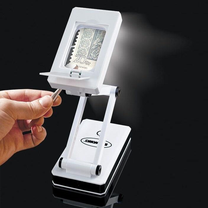 Portable Ultra Bright LED Lamp with 3X Magnifier