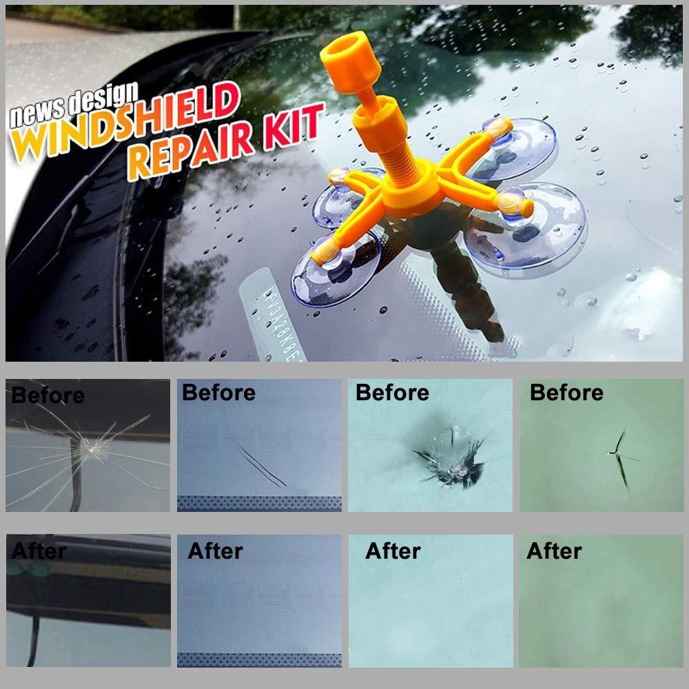 Gliston Geli Windshield Repair Kit / Yellow