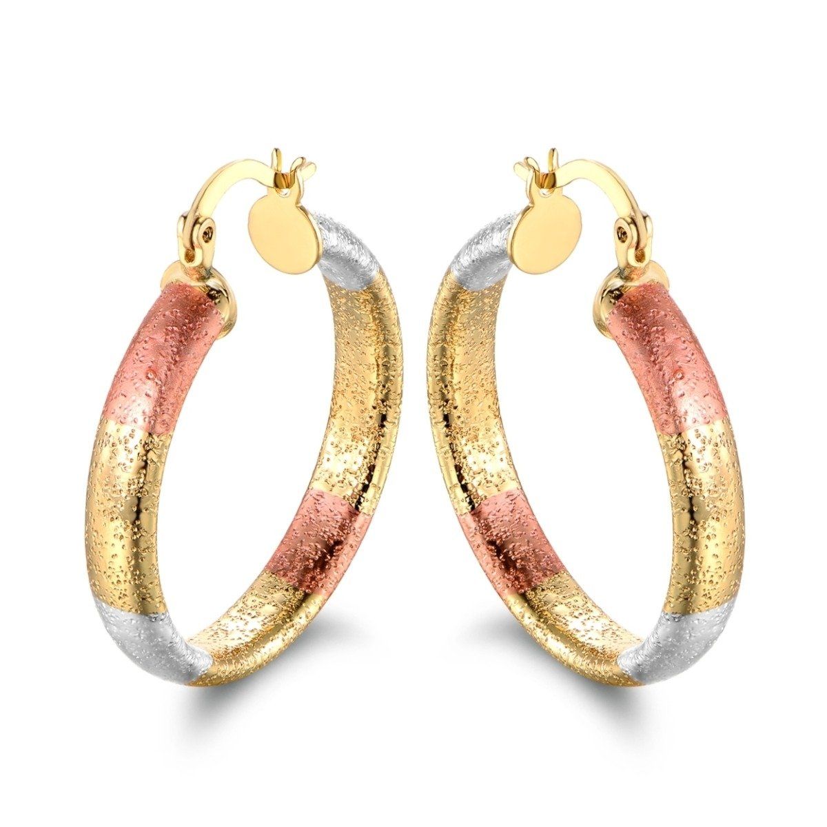 Multi Gold Hoop Earrings - Assorted Styles