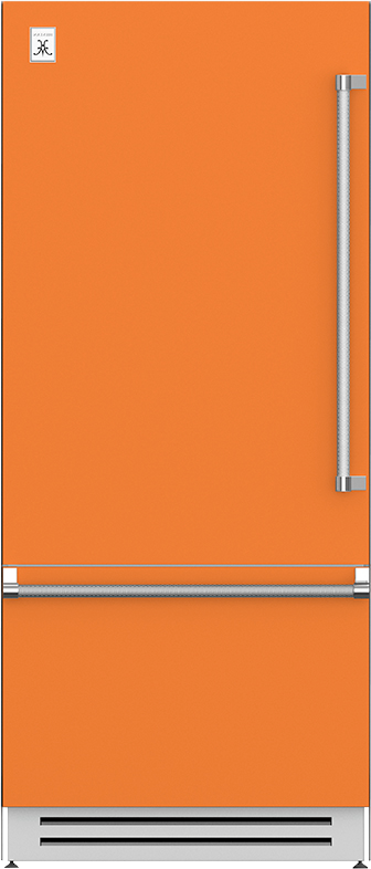 Hestan 36 Inch 36 Built In Counter Depth Bottom Freezer Refrigerator KRBL36OR