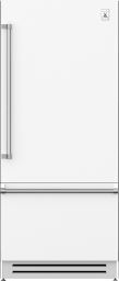Hestan 36 Inch 36 Built In Counter Depth Bottom Freezer Refrigerator KRBR36WH