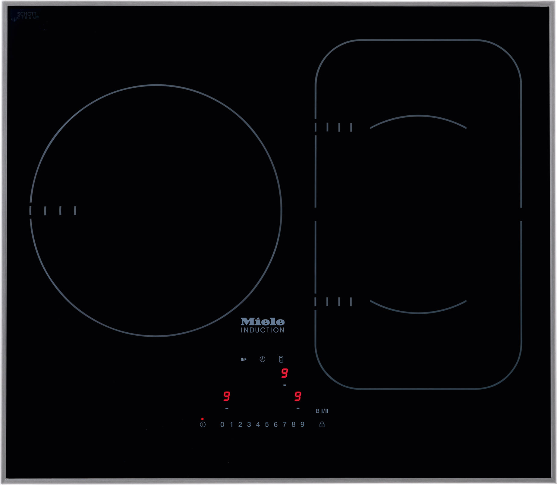 Miele 24 Induction Drop-In Cooktop KM6320
